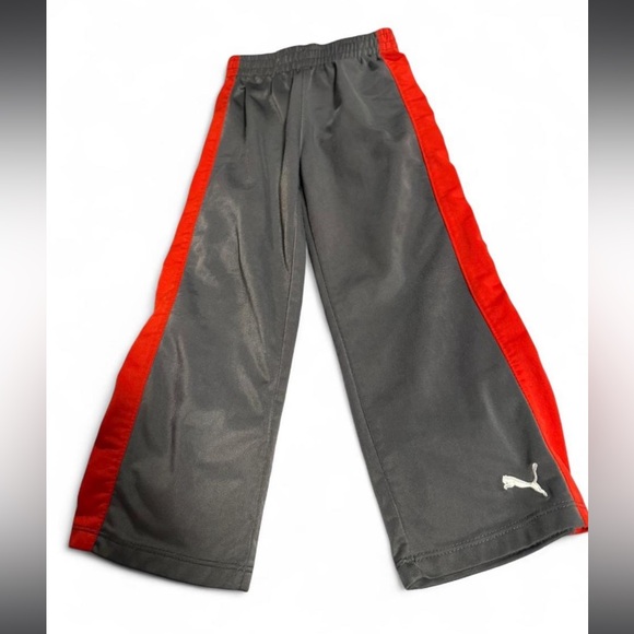Puma Other - Puma Kids Charcoal and Scarlet Joggers